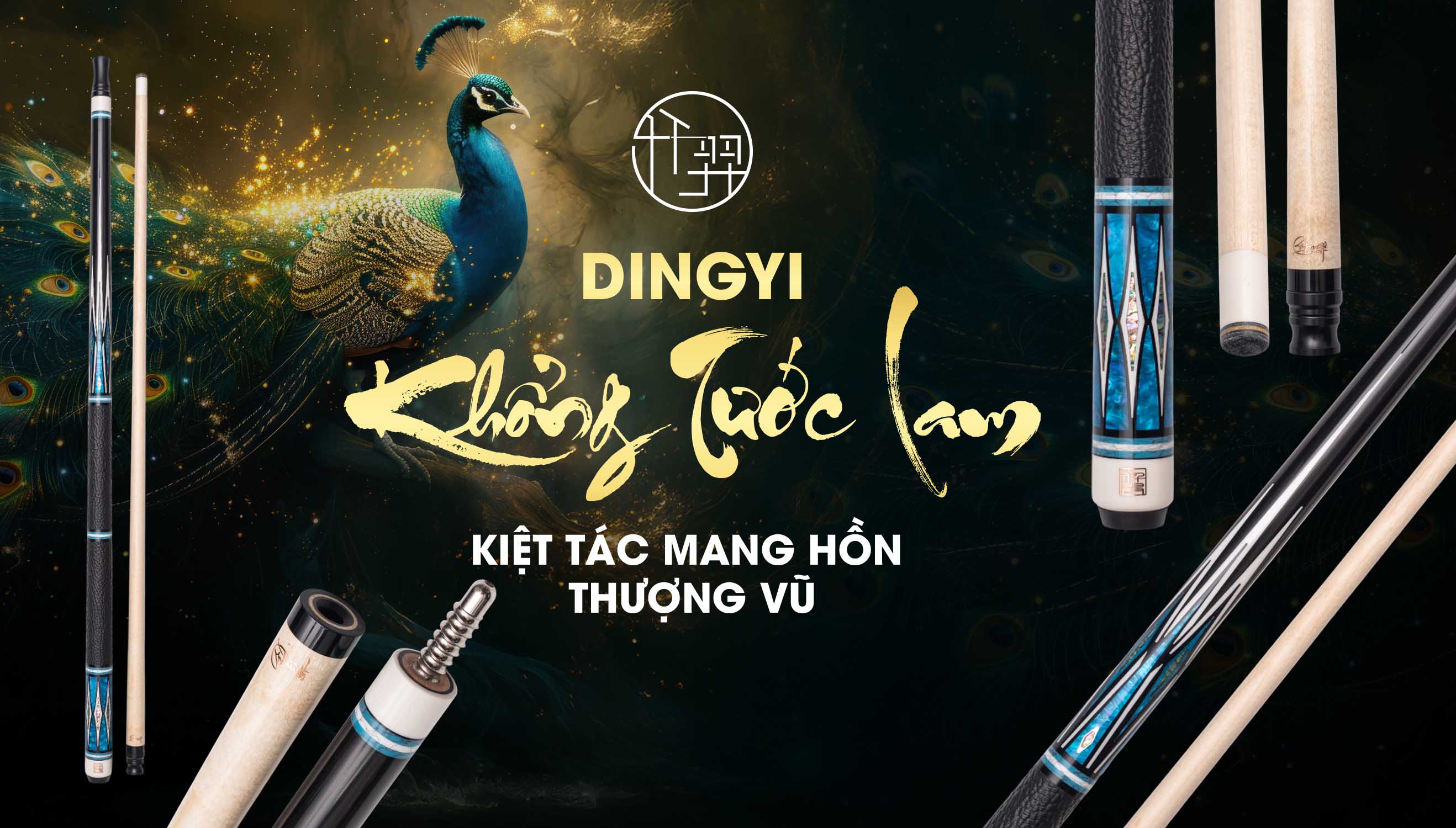 CƠ DINGYI KHỔNG TƯỚC LAM: KIỆT TÁC MANG HỒN THƯỢNG VŨ